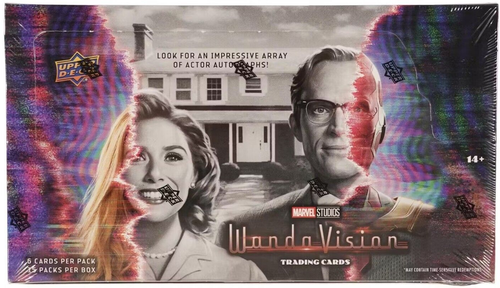 2022 UPPER DECK MARVEL STUDIOS WANDAVISION HOBBY BOX NEW FACTORY SEALED
